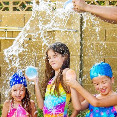 333 Pakk Vannballonger Sink Rør Magisk Flerfarget