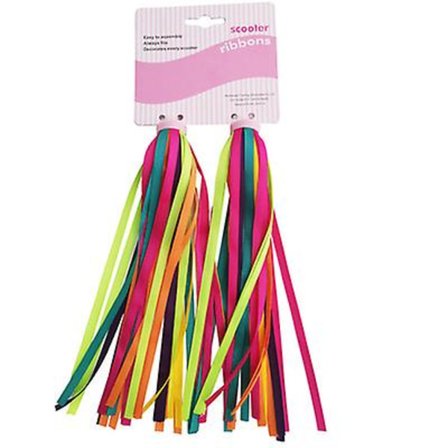 Cykelband med tofsar för barn, enkel att fästa på cykelstyret