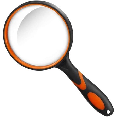 Suuri 10X Suurennuslasi Lukulasit Kädessä pidettävä suurennuslasi Kierre Tiede Kirja Harrastus Havainto Korkealaatuinen Pehmeä Käsi Varsi Seniorille