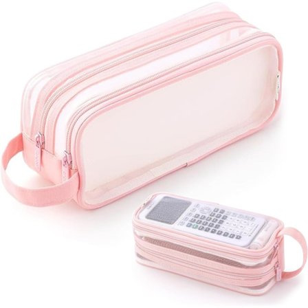 Transparent Blyantsæske Blyantsæske Teenager Blyantsæske Stor Sæske Skole Stor Blyantsæske Kontor Blyantsæske Voksen Transparent