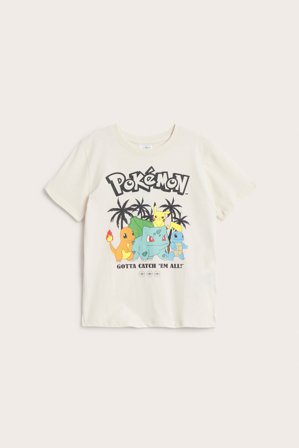 Kappahl | T-shirt Pokemon | Jasnobeżowy