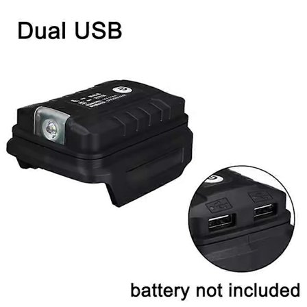 Strømforsyning for Makita-Litium-ion Batteri Hurtiglading LED-lys for Utendørs Bruk (FMY)