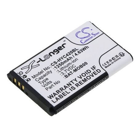 Batteri til stregkodescanner til Honeywell Captuvo SL22, Captuvo SL42 og andre.