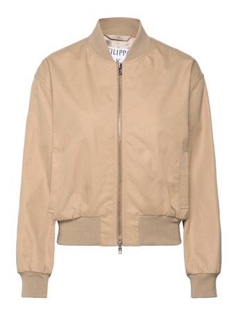 Cotton Blouson Jacket Beige Filippa K