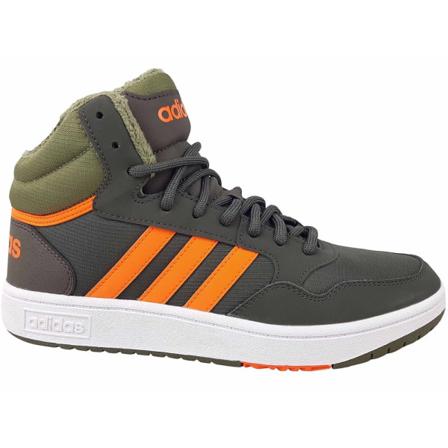 Skor Adidas Hoops Mid 30 K Grafit 38 2/3