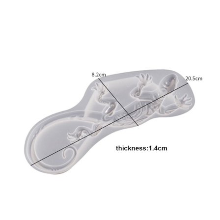 Dragon Silikon Mold Havskilpadde Gecko GECKO GECKO