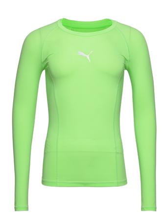 Liga Baselayer Tee Ls Base Layer Tops Long-sleeved Grøn PUMA