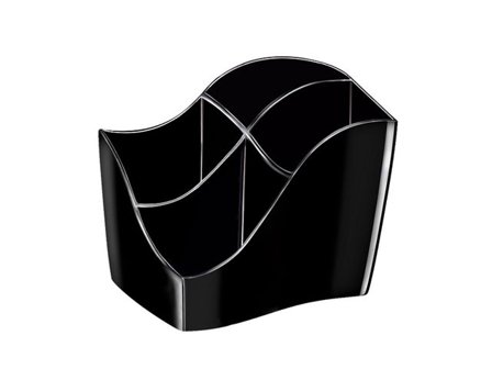 Cep Prylställ Ellypse 4 fack svart - Lyreco - Kontorsmaterial - Till skrivbordet - Penn och Prylställ