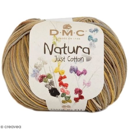 Stickgarn - DMC - Natura - 50 gr - Flerfärgad - 100% bomull