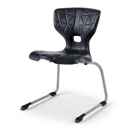 Stol ALDA III, antracitgrå