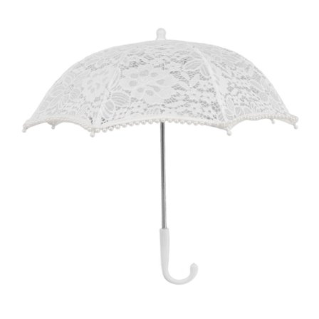 Hvid blonde paraply vintage bryllup brud blonde parasol børns foto kostume blonde paraply til fotografering rekvisitter 51322 B
