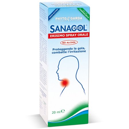 Sanagol Spray Erismo Senza Alcool 20ml
