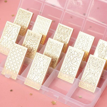 Rectangular Fire Lacquer Seal Head Large Size Brass Engraving Seal Diy Envelope Sealing Decoration