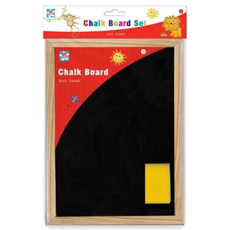 Anker Barn/Barn Chalkboard Set A4 Svart