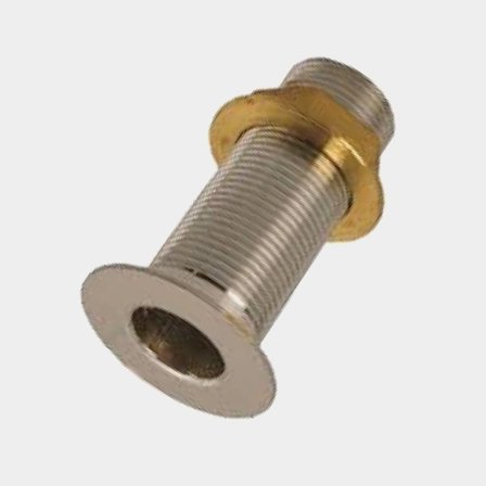 Bordsförskruvning, krom, försänkt, 2" 70 mm