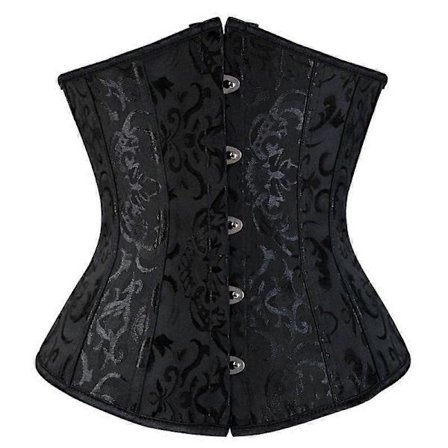 Gotisk Korset Kvinder Sexet Underbryst Korset Taljetræner Korset Shaper Plus Size Corpete Corselet Sort Hvid Rød Blå S-6xl- 8063 Sort 8063 Blac...
