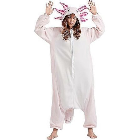 Voksen Onesie, Hel Pyjamas, Halloween Cosplay Kostymer Hjemmeklær Jumpsuit, Dyre Onesie-WELLNGS