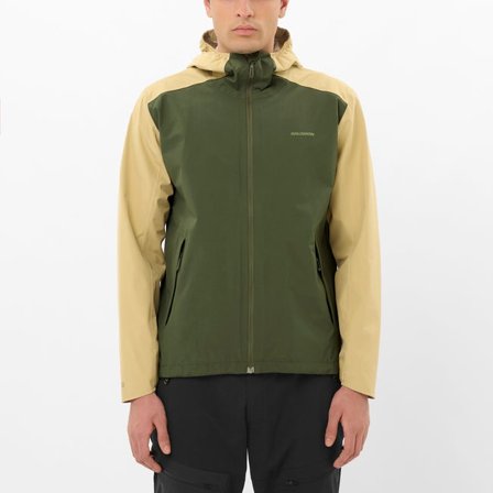 Salomon - Veste Shell pour homme Outscape 2l - Grape Leaf / Gray Green