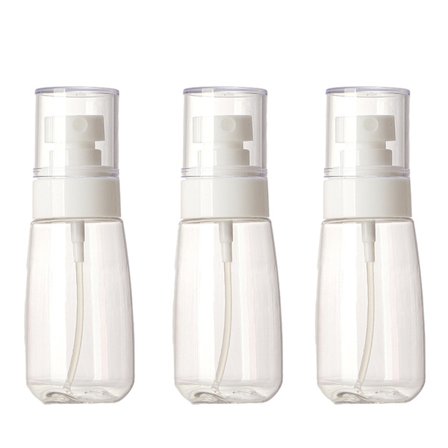 Finspray Sprayflaske Makeup Rejsebeholder Plastik hårsprayflaske Parfume, hudpleje, makeup lotion spray, transparent