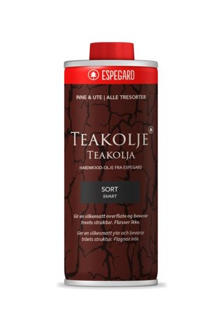 Espegard Teakolje Sort 450ml