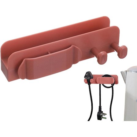 2 stk. vægtelefonholdere, vægmonteret kompatibel stikkontakt - selvklæbende smartphone-vægholder, TV-fjernbetjeningsorganisator - telefonholder 