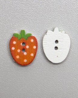 Knapp jordgubbe röd - New Old Company