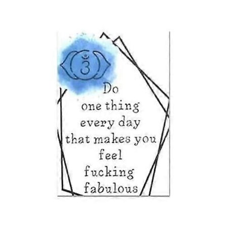 16x Roliga Affirmationskort som Gåva