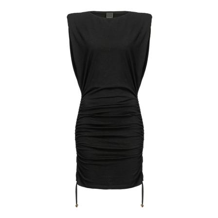 Pinko, Accadia Dress Zwart, Dames, Maat:L,lyocell