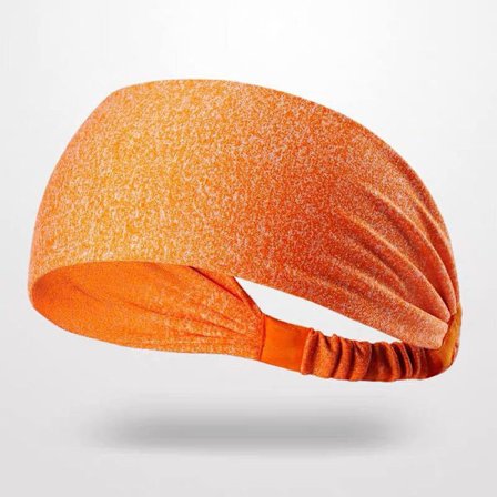 Oranssi keltainen juoksupanta naisille, urheilupannat miehille ja naisille