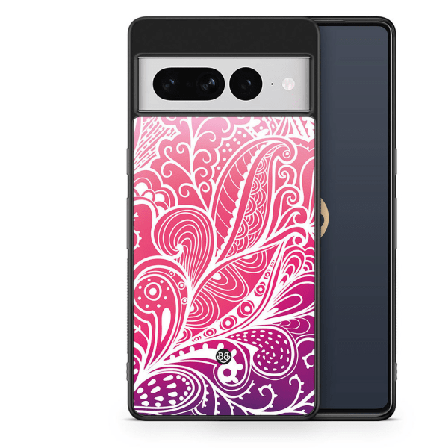Bjornberry Skal Google Pixel 7 Pro - Färgglada Blommor