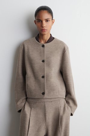 COS Women's Kofta I Kokt Kull in Beige