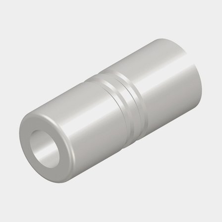 Adapter Whale Stem Adaptor, Kunststoff, Whale Quick Connect 15 mm (WS15) (außen), weiß, 1 Stück - Boot