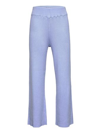 Nkflaura Knit Wide Pant Bukser Lilla Name It