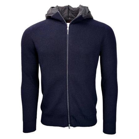 Gran Sasso, Cardigans Blauw, Heren, Maat:M