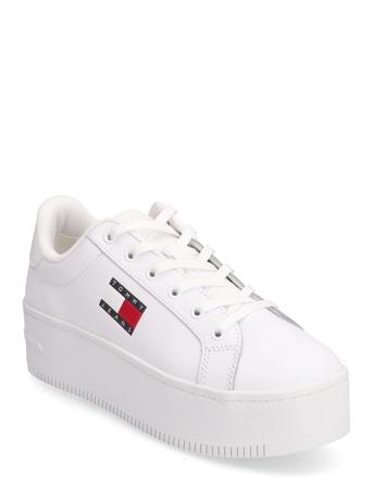 Tjw Flatform Cupsole Ess White Tommy Hilfiger