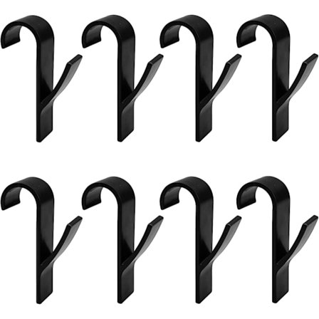 8 stk. Radiator krok Baderom Radiator kroker Håndkleholder krok Håndkle