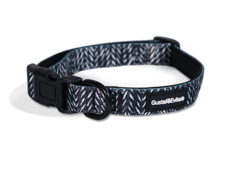 Gustaf och Evita - Hundehalsbånd Finessish justerbar XXS, 15mm x 22-30cm Mønstret - Hund - Halsbånd - ZOO.no