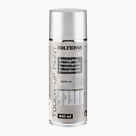 Bättringsfärg silver 716 400 ml - Biltema