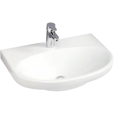 Gustavsberg Nautic 5556 Vaskeservant uten breddeavløp, for bolt/konsollmontering, Baderom