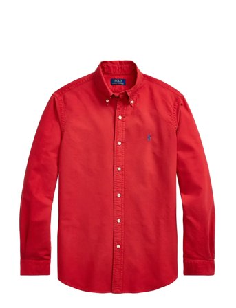 Polo Ralph Lauren | Custom Fit Garment-Dyed Oxford Shirt | M
