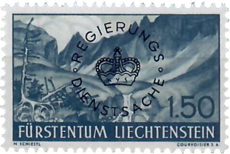 Liechtenstein 1937 - MICHEL D27 - Postfrisk