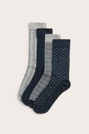 Kappahl | 4-pk. sokker Grå 40/44 | Grå