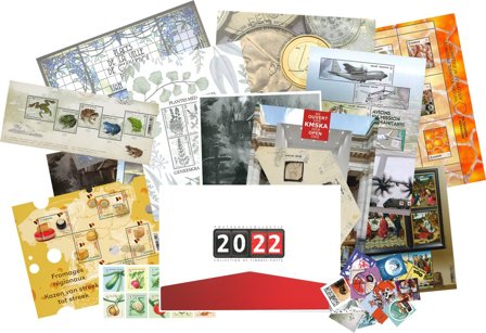 Belgien - Årsmappe 2022 - Postfrisk årsmappe