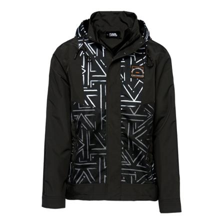 Karl Lagerfeld - Regnjackor - Svart - Dam - Storlek: S, Dam, Storlek: S