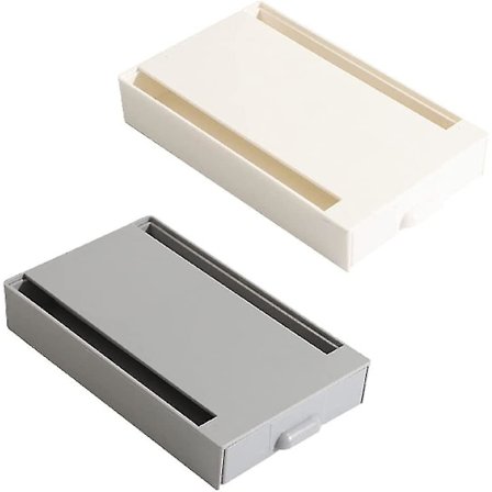 2 stk. Selvklæbende Skrivebords Skuffe, Under Skrivebords Skuffe Opbevaringsboks, Selvklæbende Under Skrivebord