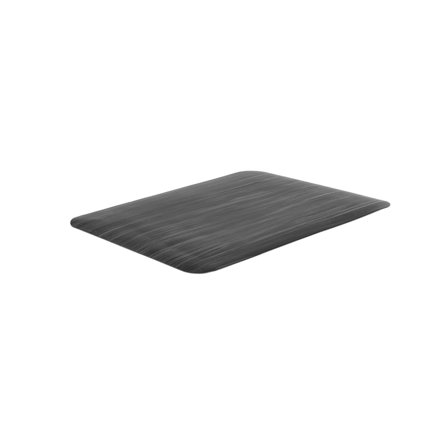 Anti-fatigue workplace mat STRETCH, 600x900mm, black
