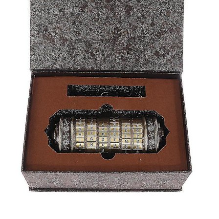 Da Vinci Code Legetøj Metal Cryptex Låse Bryllupsgaver Valentinsdag Gave