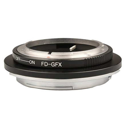 FD-GFX Adapter för FD-objektiv till Fujifilm GFX G-mount Adapter för Fuji GFX50S GFX50R GFX100 Mellanformatkamera