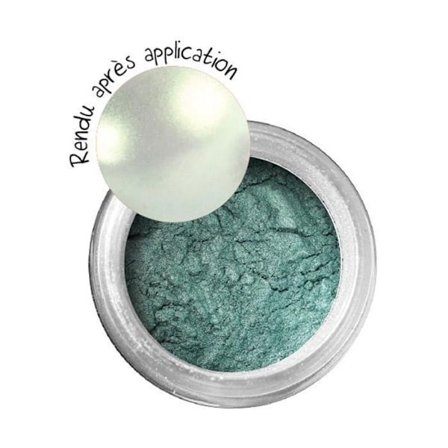 Metallic effect powder Emerald
