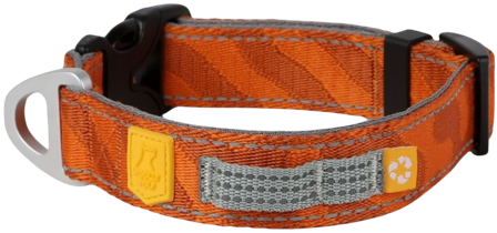 Woolly Wolf Roam Collar Terracotta Ripple XS